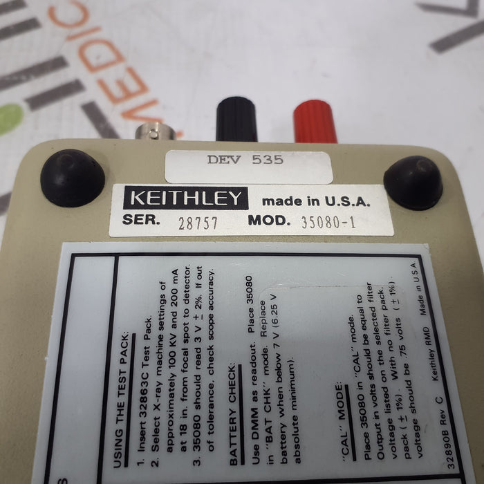 Keithley Instruments 35080 KVP Divider Xray Meter