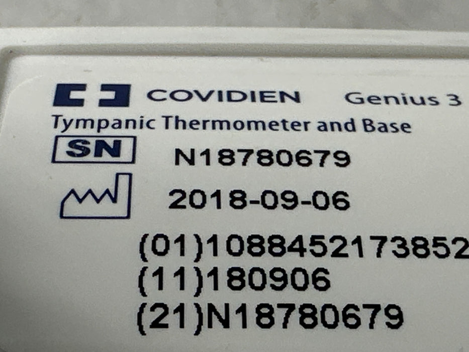 Covidien Genius 3 Thermometer