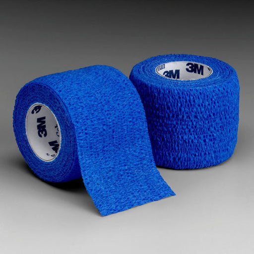 Solventum Corporation Solventum Corporation 2081B Self-Adherent Wrap 1" x 5 yd Blue Supplies reLink Medical
