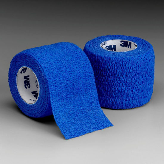 Solventum Corporation Solventum Corporation 2081B Self-Adherent Wrap 1" x 5 yd Blue Supplies reLink Medical