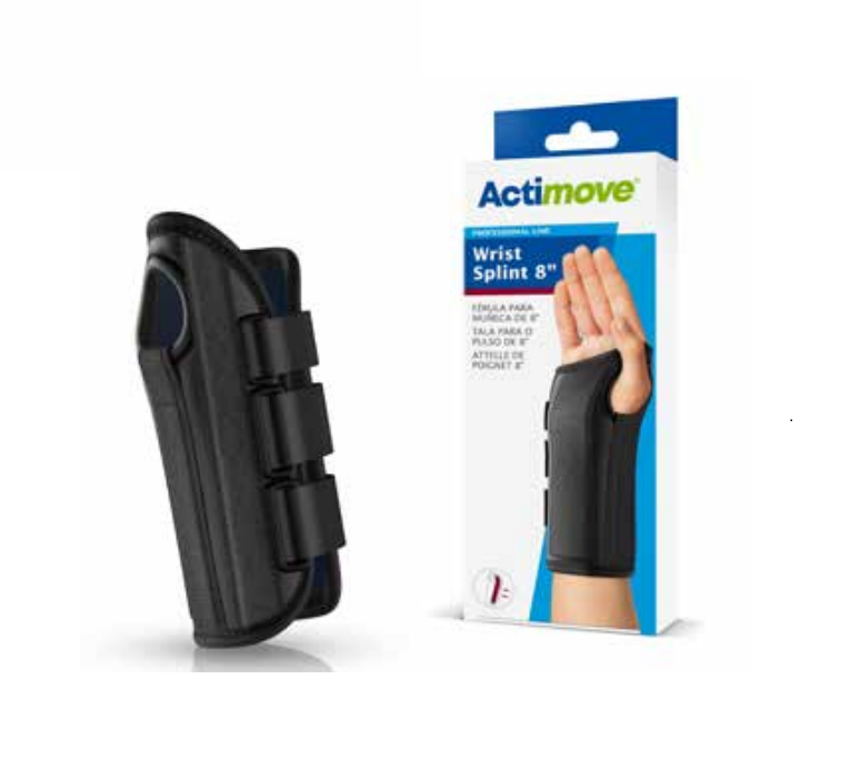 BSN Medical/Jobst BSN Medical/Jobst 7571753 Actimove Wrist Splint 8' Right Black Supplies reLink Medical