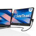 Luxor Luxor LTTL121 Monitor SideTrak Swivel HD 12.5", Portable, 12"W x 7.4"H Medical Furniture reLink Medical