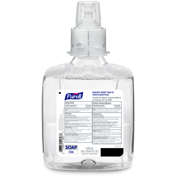GOJO Industries, Inc. GOJO Industries Inc. 6585-02 Antimicrobial Soap 1200ml Foam E2 Supplies reLink Medical