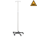Blickman Industries Blickman Industries 0537792002 IV Stand 2 Hook 5 Leg Base On Medical Furniture reLink Medical