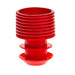 Simport Scientific Simport Scientific T404-10R Flange Plug Cap 16mm Polyethylene Red Supplies reLink Medical