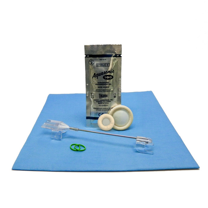 Aspen Surgical 1-535-5178 Endocavity Needle Guide 2.0cm x 20cm Latex