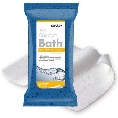 Optimal - Stryker - SensiMedical Optimal - Stryker - SensiMedical 7900 Washcloths Bath Cleanser Supplies reLink Medical