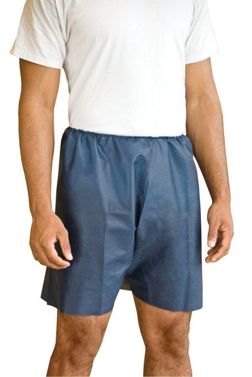 Graham Medical Graham Medical US Assembled MediShorts Exam Shorts, Nonwoven, Navy Supplies reLink Medical