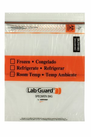 Medegen Medical Products LLC SBL2X810B Lab Guard Single Zip Closure