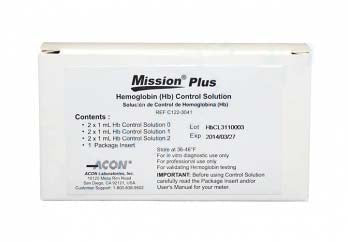 Acon Laboratories Acon Laboratories C122-3041 Mission Plus Hemoglobin Control Solution Supplies reLink Medical