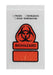 ASP Global ASP Global Q512 Specimen Transport Bag Printed BIOHAZARD in Orange & Supplies reLink Medical