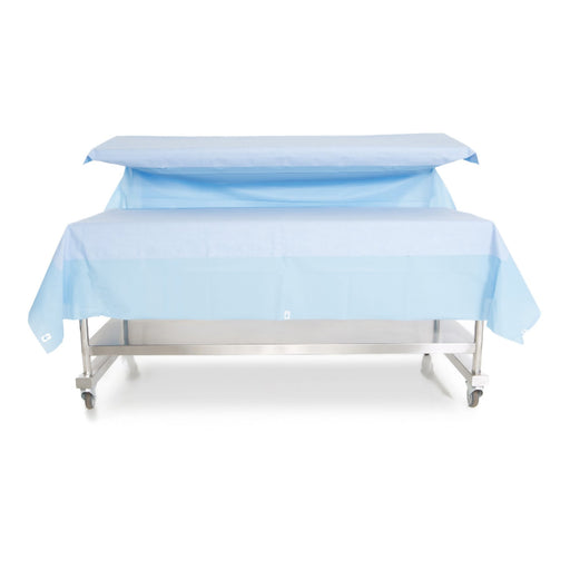 O&M Halyard O&M Halyard 37501 Back Table Cover Heavy Duty Two-Tier Padded Supplies reLink Medical