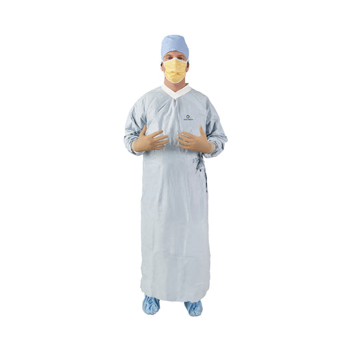 O&M Halyard O&M Halyard 44673 Aero Chrome Surgical Gown Large with Towel Supplies reLink Medical