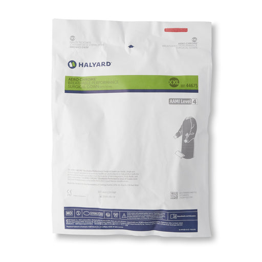 O&M Halyard O&M Halyard 44675 Aero Chrome Surgical Gown XX-Large Towel Supplies reLink Medical