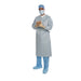 O&M Halyard O&M Halyard 44678 Aero Chrome Surgical Gown X-Large X-Long Towel Supplies reLink Medical