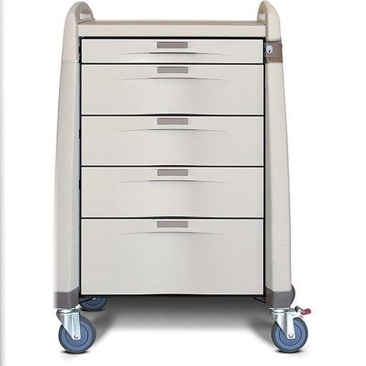 Capsa Healthcare Capsa Healthcare AM10TC-LCD-C-DR131 LTC Treatment Cart Core Locking Supplies reLink Medical
