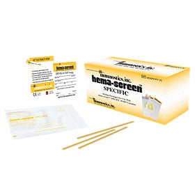 Immunostics Immunostics HSGDENV-20 Hema-Screen Specific Home Mailer Kit Includes Supplies reLink Medical