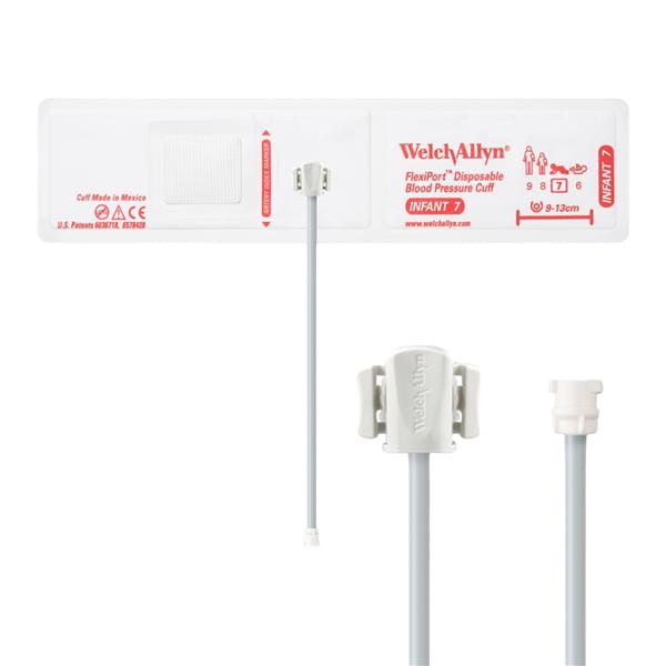 Hillrom Hillrom SOFT-07-1MQ Cuff Soft Locking Connector 1-Tube Infant Cables reLink Medical