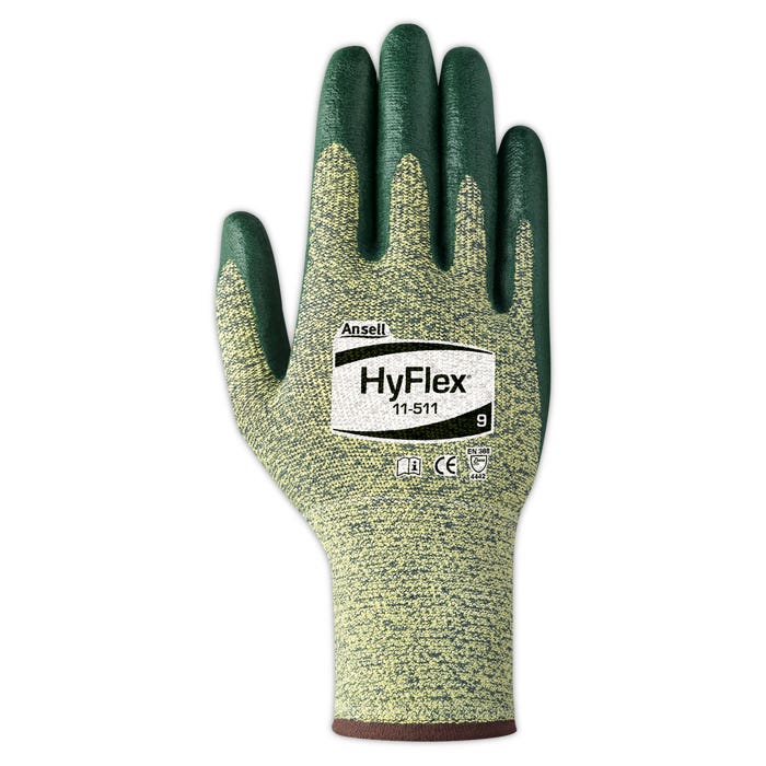 Ansell Ansell 37181511110 Industrial Nitrile Glove Size 11 Green 1 pr/bg Supplies reLink Medical