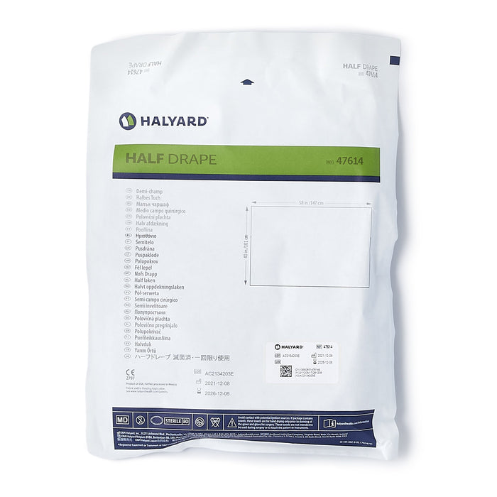 O&M Halyard O&M Halyard 47613 Basics Half Drape 40" x 58" Non-Sterile Supplies reLink Medical