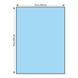 O&M Halyard O&M Halyard 47620 Basics Large Drape 55" x 76" Sterile Supplies reLink Medical