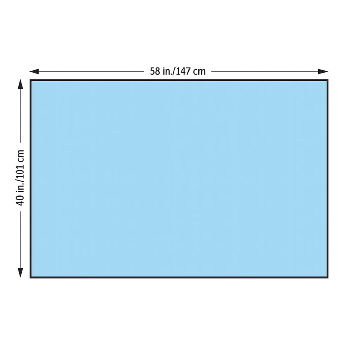 O&M Halyard O&M Halyard 47612 Basics Half Drape 40" x 58" Sterile Supplies reLink Medical