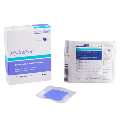 BSN Medical/Jobst BSN Medical/Jobst HBRB4040 Hydrofera Blue Border 4" x 4" Supplies reLink Medical