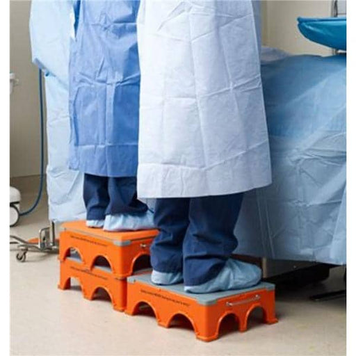 Ansell Ansell 1170 Ergo-Step Stool 2 Tops 2 Bottoms Each Step 5.25" x 18" Medical Furniture reLink Medical