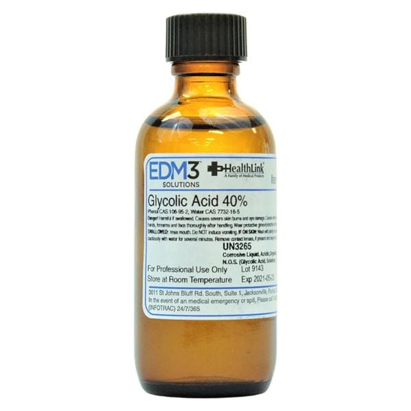 EDM3 Company LLC EDM3 Company LLC 400729 Glycolic Acid 40% 2 Supplies reLink Medical