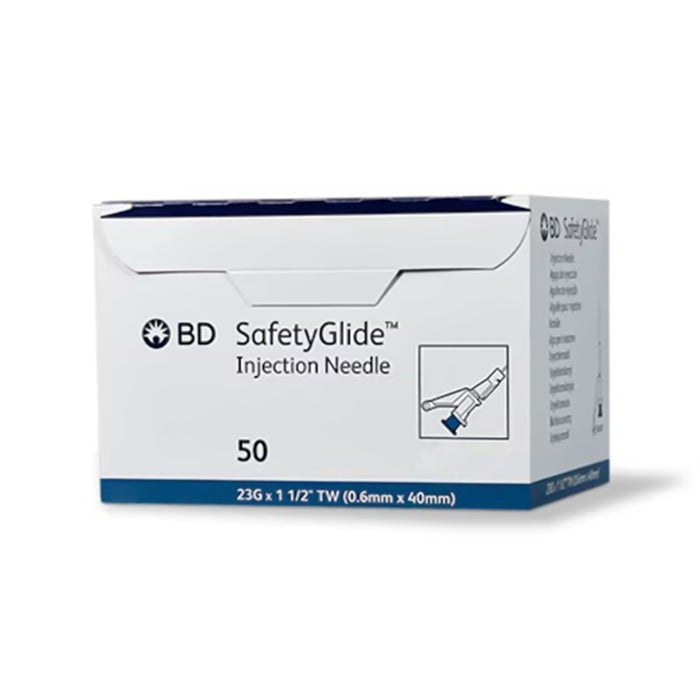 Becton Dickinson (BD) BD 304307 SafetyGlide Needle 23G x 1.5" Thin Wall Non-Sterile Supplies reLink Medical