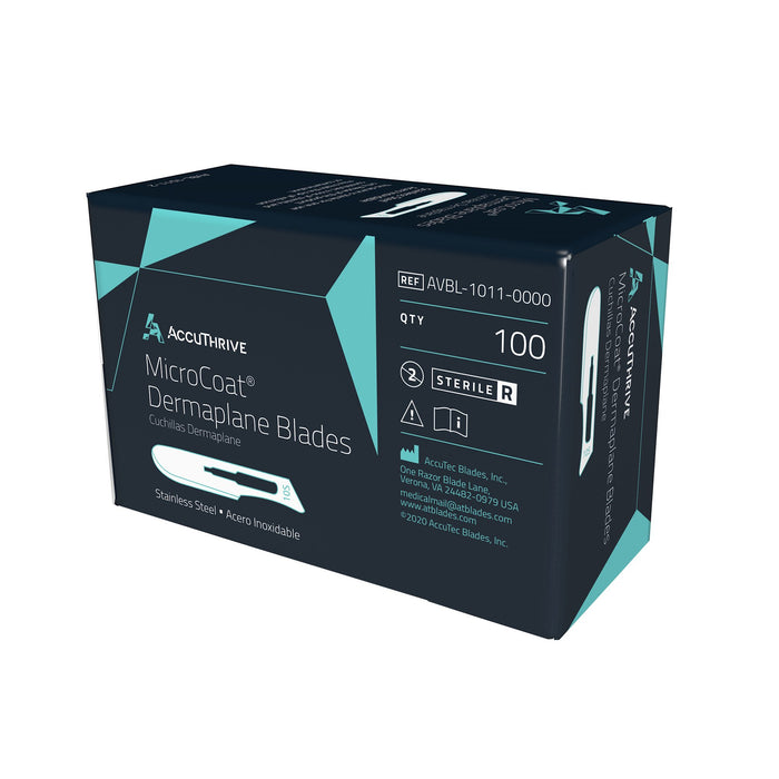 AccuTec Blades, Inc. AccuTec AVBL-1011-0000 AccuThrive #10S DermaPlane Blade Supplies reLink Medical