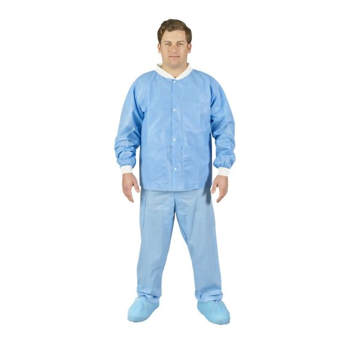 O&M Halyard O&M Halyard 10336 Protective Lab Jacket Medium Weight SMS Large Supplies reLink Medical