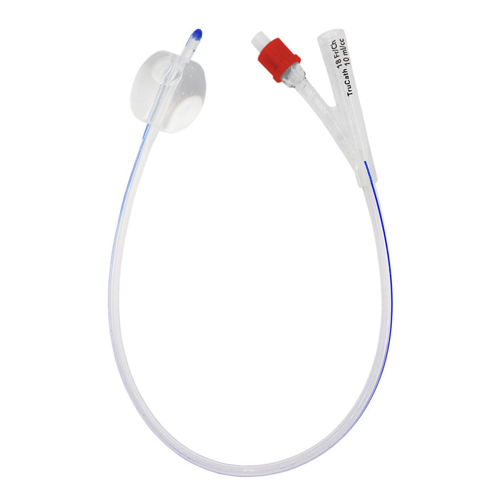 HR Healthcare SS1810 Catheter TruCath 100% Silicone Foley Catheter