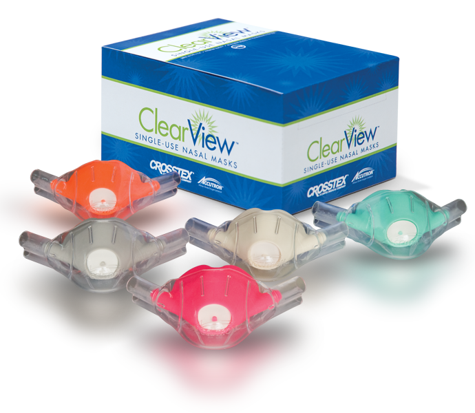 Crosstex International Crosstex International 33035-10 Nasal Mask Adult Outlaw Orange Supplies reLink Medical