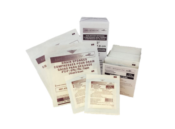 AMD-Medicom AMD-Medicom A8120 Gauze Sponge 8" x 4" 12-Ply Sterile 2s 50/pk Supplies reLink Medical