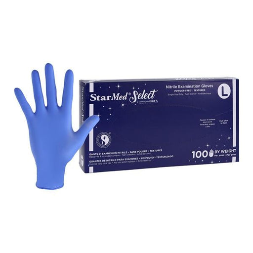 Harps USA, Inc. Harps USA Inc. SMNS104 Exam Glove Nitrile Powder-Free Textured Supplies reLink Medical