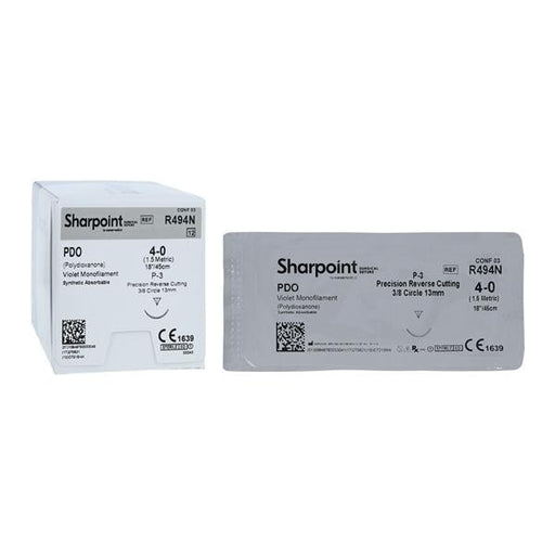 Surgical Specialties Corporation Surgical Specialties Corporation R494N PDO Suture Size 4-0 Supplies reLink Medical