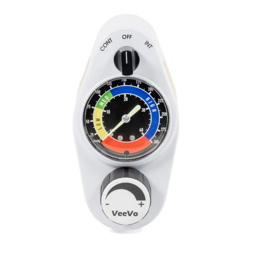 Tenacore LLC. TWSA2D-VT-DH VeeVo 1500 Series Suction Regulator Pink Side Grips w/ VT & DH Fit Respiratory reLink Online