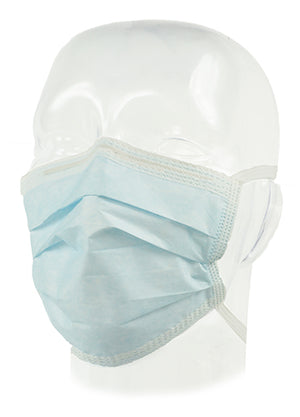 Aspen Surgical 15201 Mask Surgical Standard Classic Style Blue