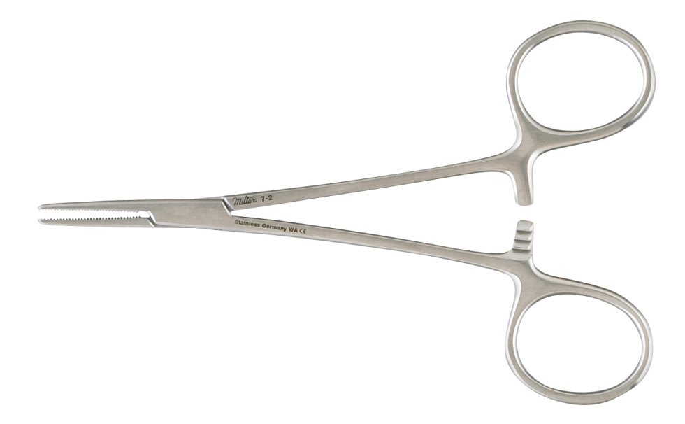Integra Miltex Integra Miltex 7-2-ST-25M Halstead Forceps Straight 5" Surgical Instruments reLink Medical