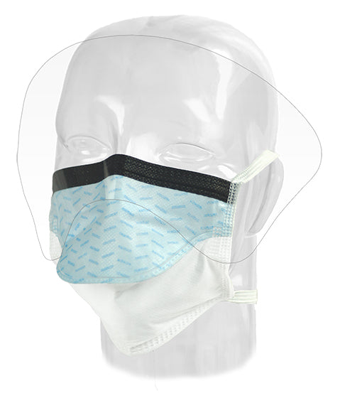 Aspen Surgical 15830 Mask Surgical FluidGard 120 FluidPouch w/