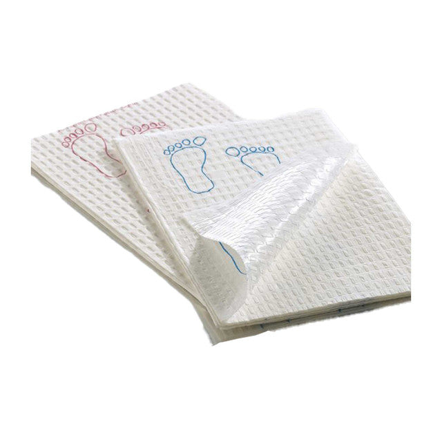 Graham Medical Graham Medical 70191N Towel White/Blue 13.5" x 18" Footprint Supplies reLink Medical