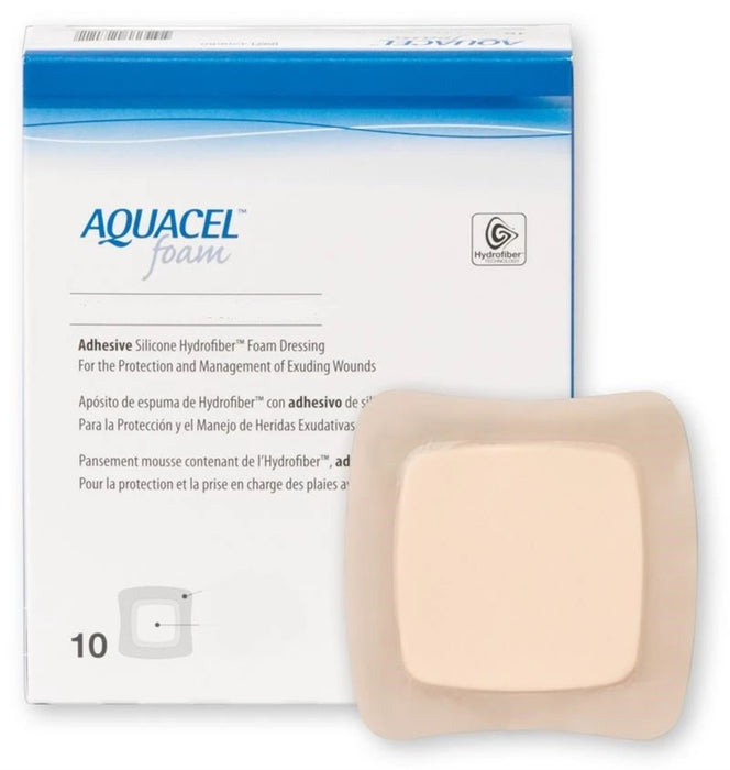 Convatec Convatec 421151 Foam Dressing Adhesive Rectangle 4" x 8" Beige Accessories reLink Medical