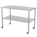 Blickman Industries Blickman Industries 0117834000 Howard Instrument Table 48"W x 34"H x Medical Furniture reLink Medical