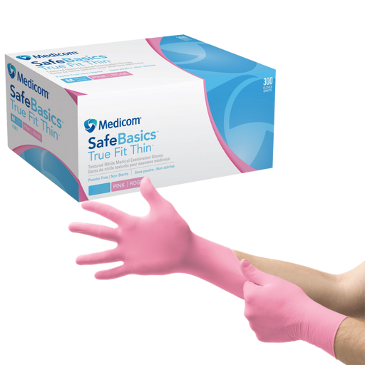 Medicom, Inc. Medicom Inc. 1186-D SafeBasics True Fit Thin Powder-Free Nitrile Supplies reLink Medical