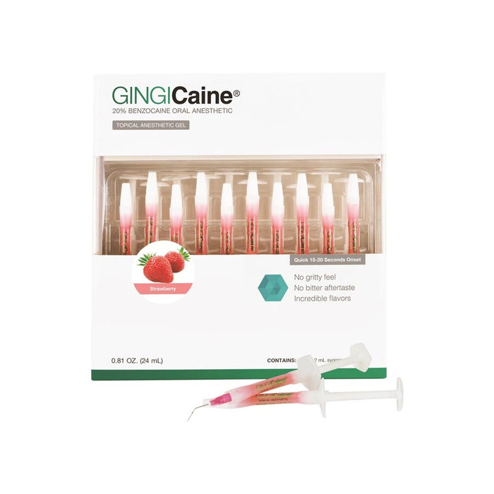 PacDent Gingi-Pak PacDent Gingi-Pak 20133 GINGICaine Plus Syringe Kit  20 x Supplies reLink Medical