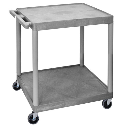 Luxor Luxor HE38-G Cart Two Shelves Foam Plastic Gray 32"W x 24"D x Supplies reLink Medical
