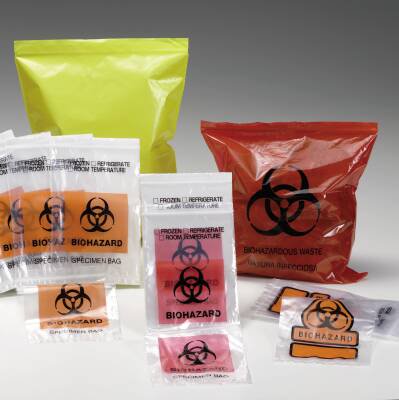 Medegen Medical Products, LLC Medegen Medical Products LLC 3817 Transport Bag 6" x 9" Biohazard Supplies reLink Medical