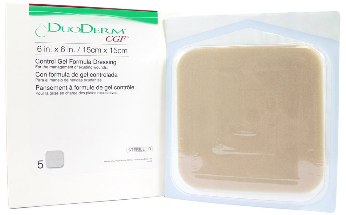 Convatec Convatec 187973 Hydrocolloid Dressing with Border Square 4" x 5" Supplies reLink Medical
