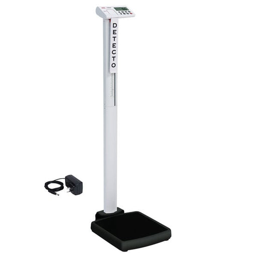 Detecto Detecto SOLO-AC Solo Digital Scale Mechanical Height Rod 550 lb/ Scales reLink Medical